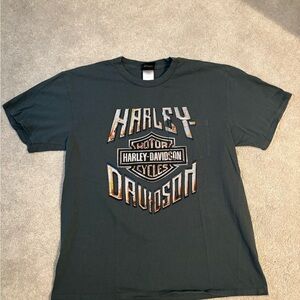 Harley-Davidson Dark Green Short Sleeve Tee